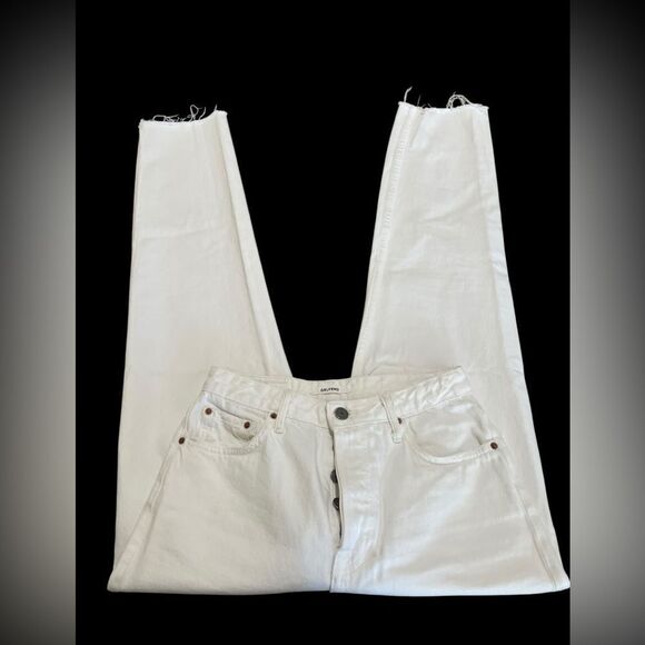 GRLFRND Devon Moondance Raw Hem Ankle Jeans size 26 - Picture 5 of 11